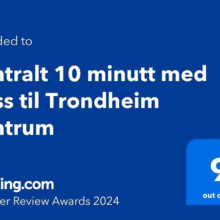 Trondheim Central: Bus-Friendly Stay Near VM Arena Exterior photo